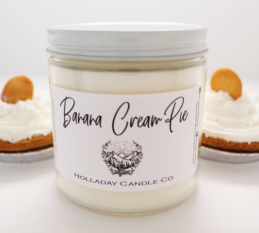 BANANA CREAM PIE LUXURY SOY CANDLE | CREAMY + DECADENT