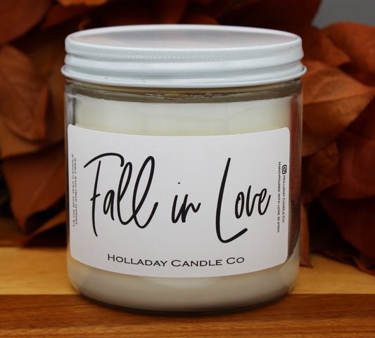 FALL IN LOVE LUXURY SOY CANDLE | WARM + ROMANTIC