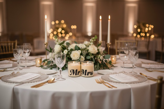 THE VOW COLLECTION | MR. & MRS. CANDLE SET