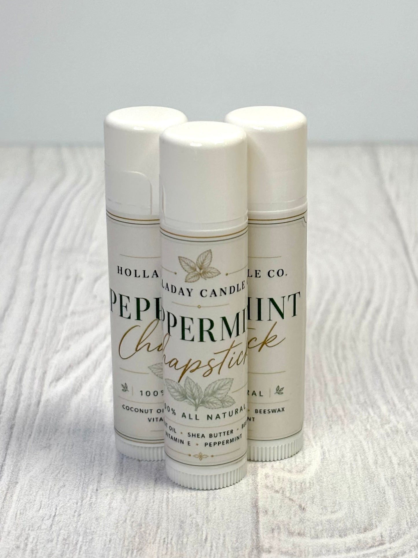 NATURAL PEPPERMINT LIP BALM | SOFT + HYDRATED LIPS