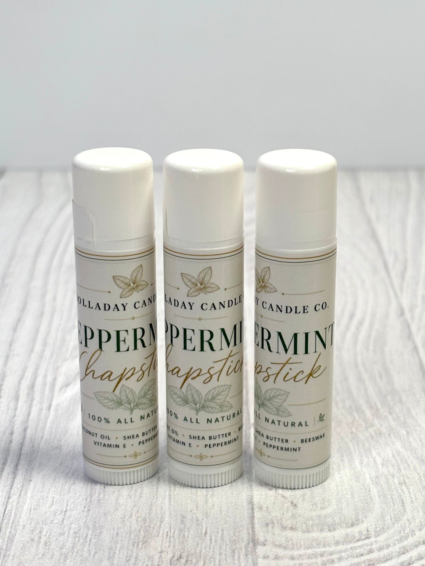NATURAL PEPPERMINT LIP BALM | SOFT + HYDRATED LIPS