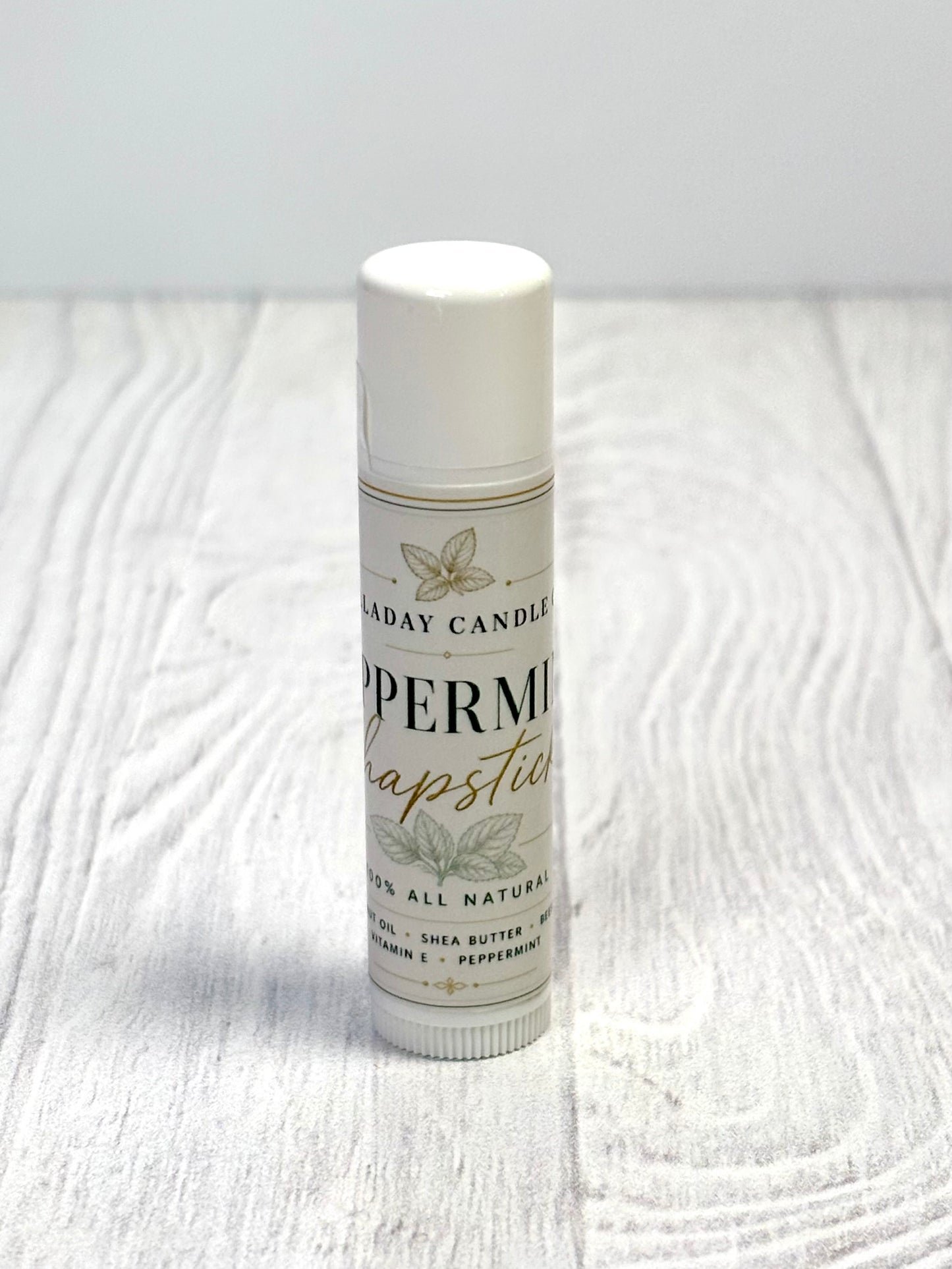 NATURAL PEPPERMINT LIP BALM | SOFT + HYDRATED LIPS
