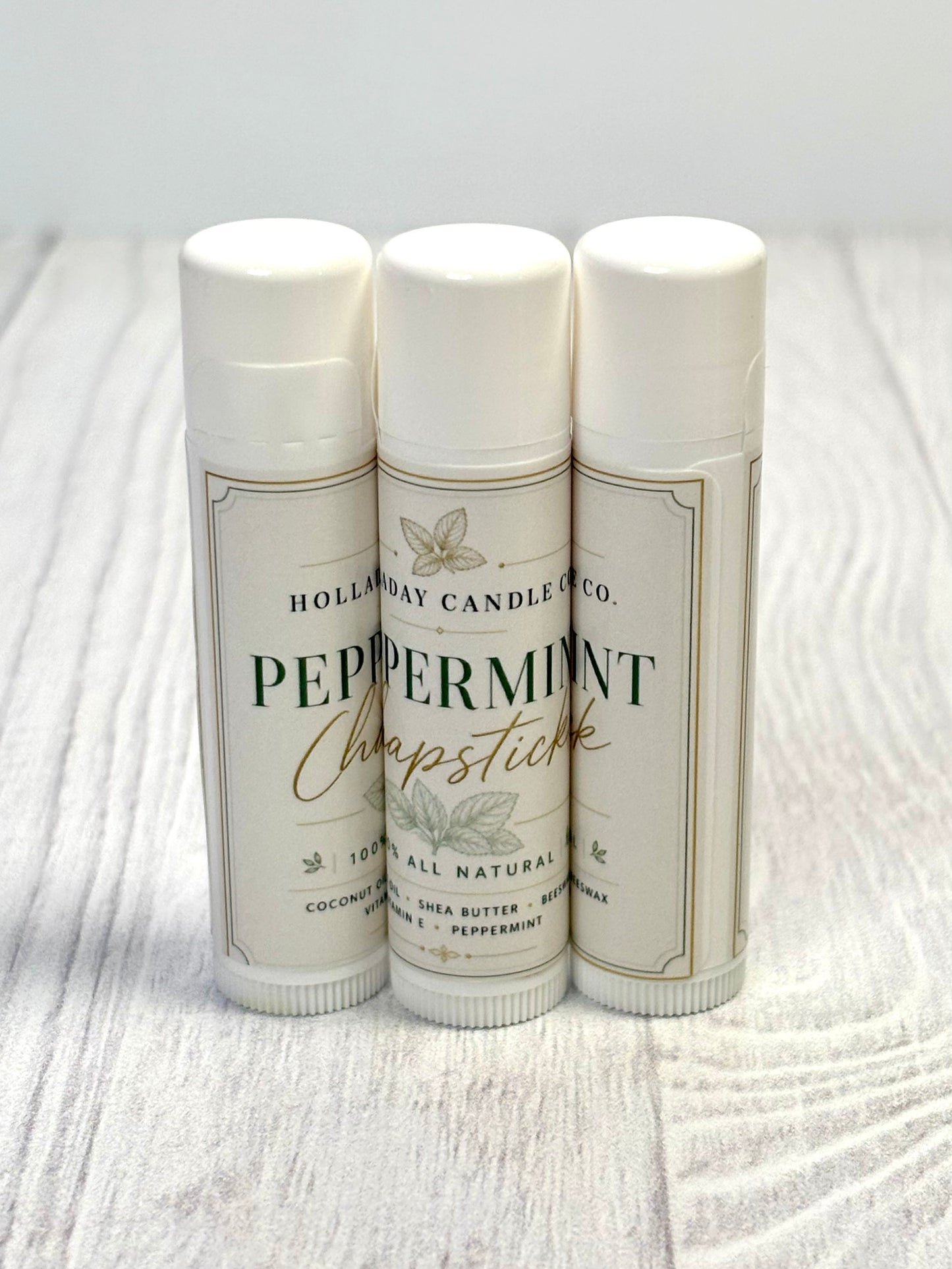 NATURAL PEPPERMINT LIP BALM | SOFT + HYDRATED LIPS