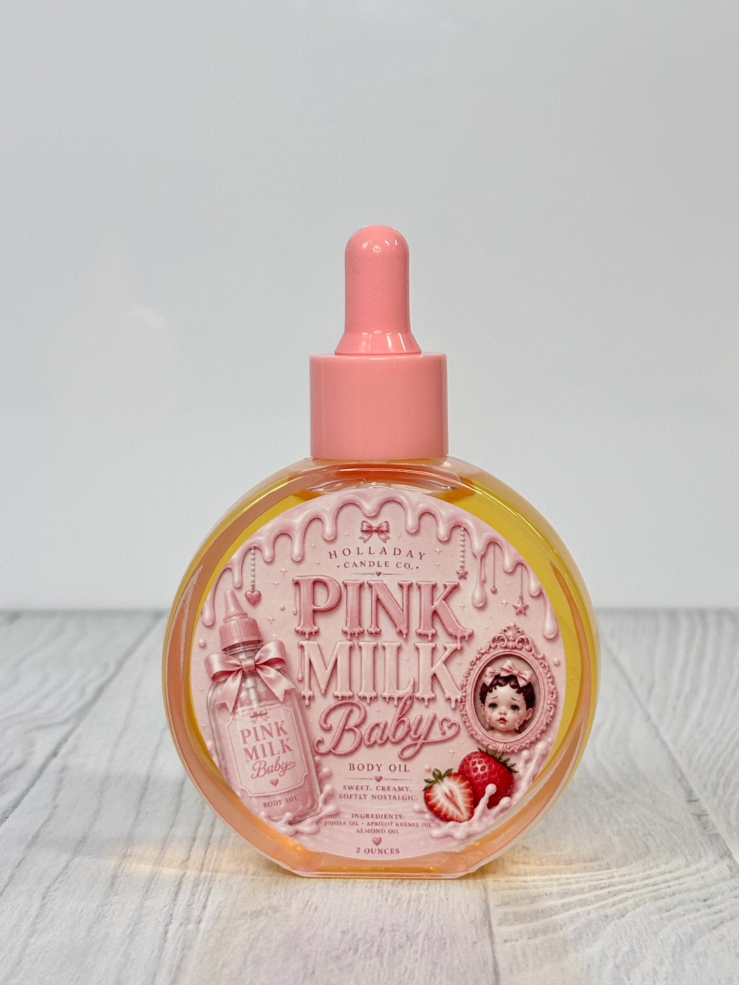 PINK MILK BABY LUXURY PERFUME BODY OIL | SOFT + ADDICTIVE