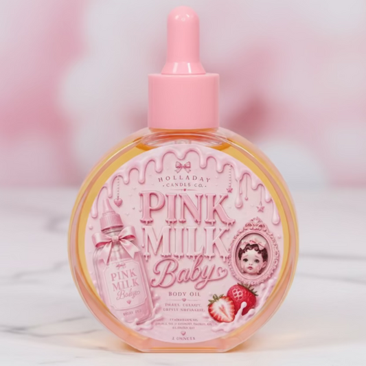 PINK MILK BABY LUXURY PERFUME BODY OIL | SOFT + ADDICTIVE