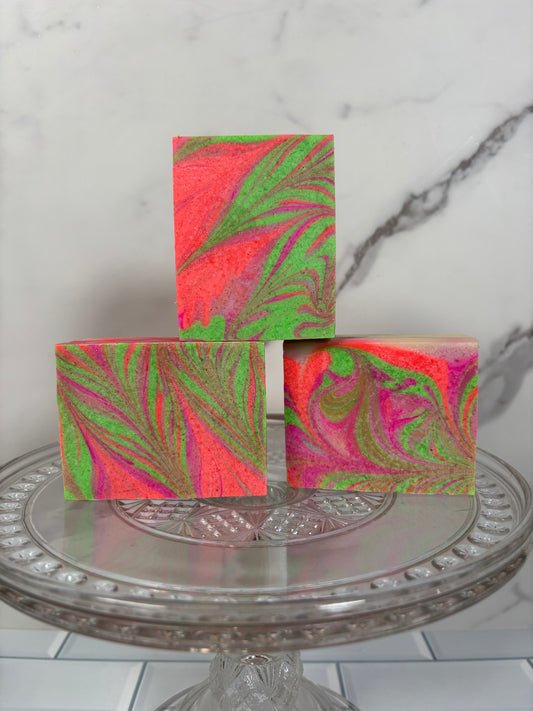 NEON SWIRL LUXE SOAP