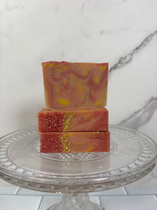 STRAWBERRY MILK + HONEY LUXE SOAP