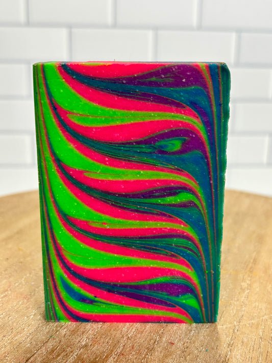 TAIWAN SWIRL LUXE GOAT MILK SOAP