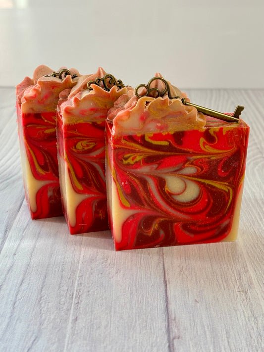 KEY TO MY HEART LUXE SOAP | WILD CRANBERRY + ASPEN