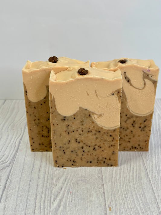 CREAM + COFFEE LUXE GOAT MILK + TALLOW SOAP